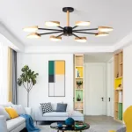 Подвесная люстра SVEGGEN 6 Черный от ImperiumLoft