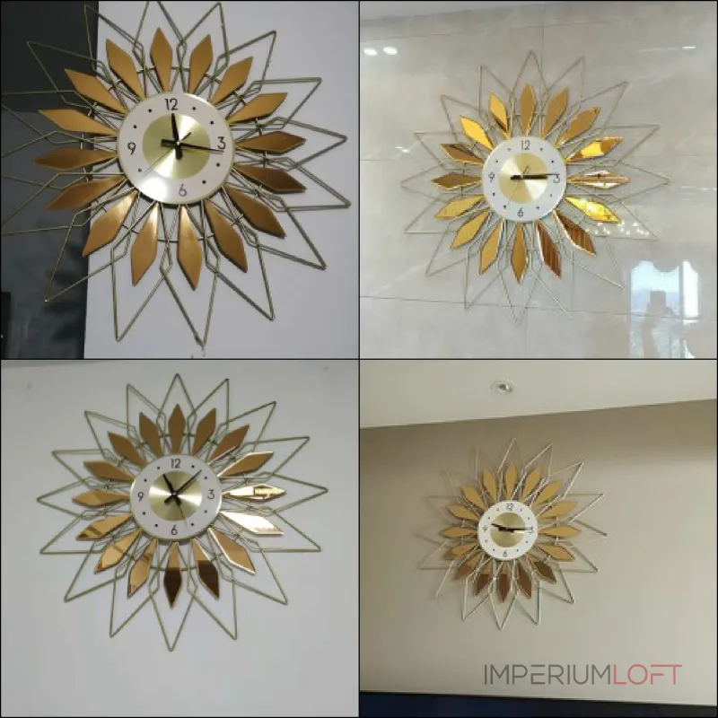 Дизайнерский настенный декор часы LaLume-KKK00355 от ImperiumLoft Дизайнерский настенный декор часы LaLume-KKK00355 от ImperiumLoft