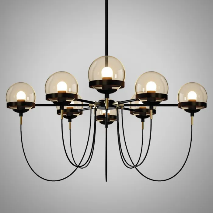 Потолочный светильник ORBIT L10 Black от ImperiumLoft