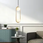 Подвесной светильник HOOP DUO Хром от ImperiumLoft