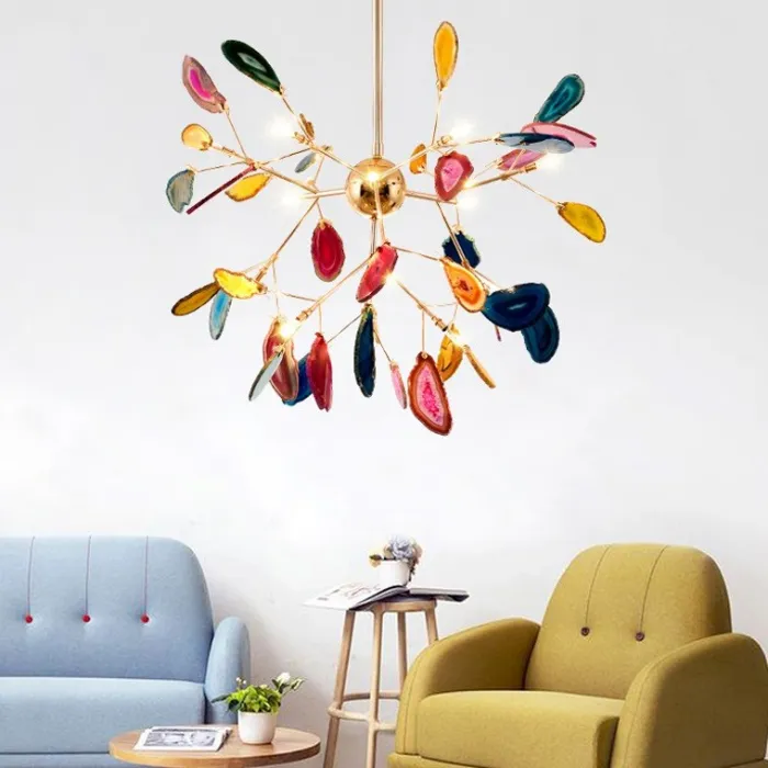 Подвесная люстра AGATE D60 Multicolor от ImperiumLoft