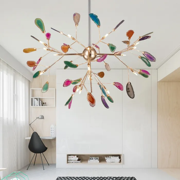 Подвесная люстра AGATE D60 Multicolor от ImperiumLoft