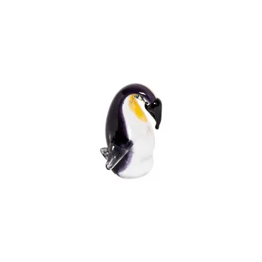 Статуэтка Пингвин черно-желтая F7084