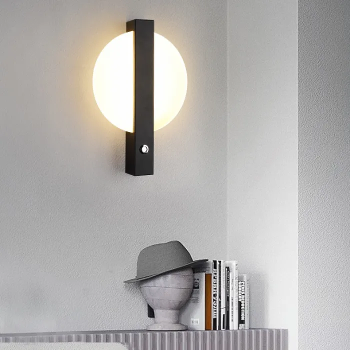 Настенный светильник HELGER Black от ImperiumLoft