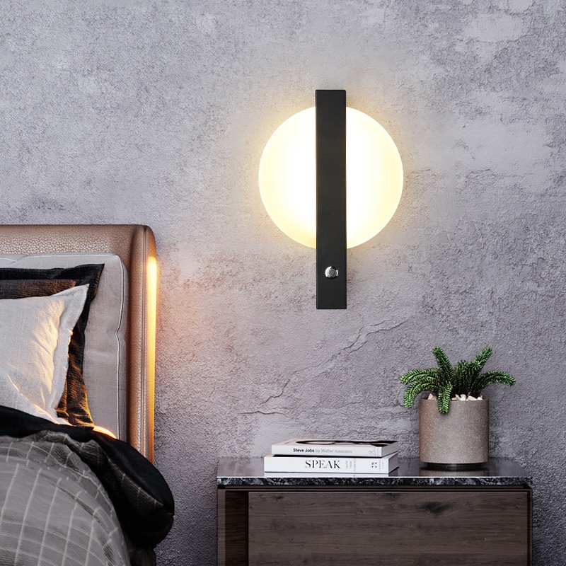 Настенный светильник HELGER Black от ImperiumLoft