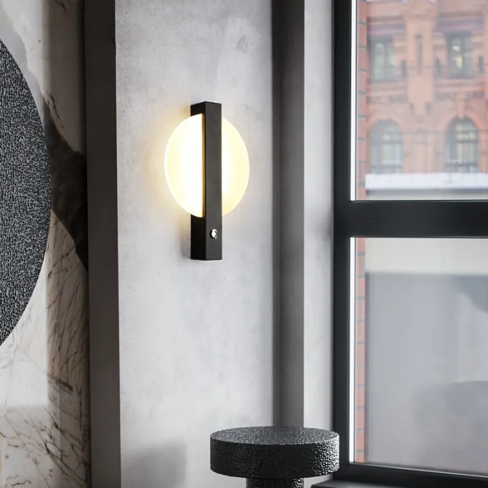 Настенный светильник HELGER Black от ImperiumLoft