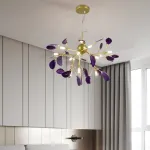 Подвесная люстра AGATE L16 Green от ImperiumLoft