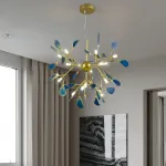 Подвесная люстра AGATE L16 Green от ImperiumLoft