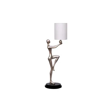Лампа высокая Женщина (бежевый плафон) ART-4492-LM