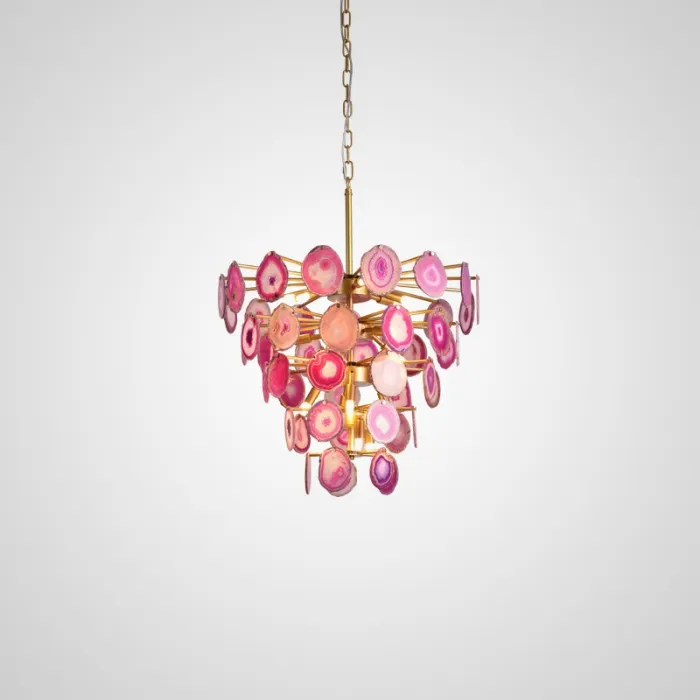 Подвесная люстра AGATE D60 Pink от ImperiumLoft