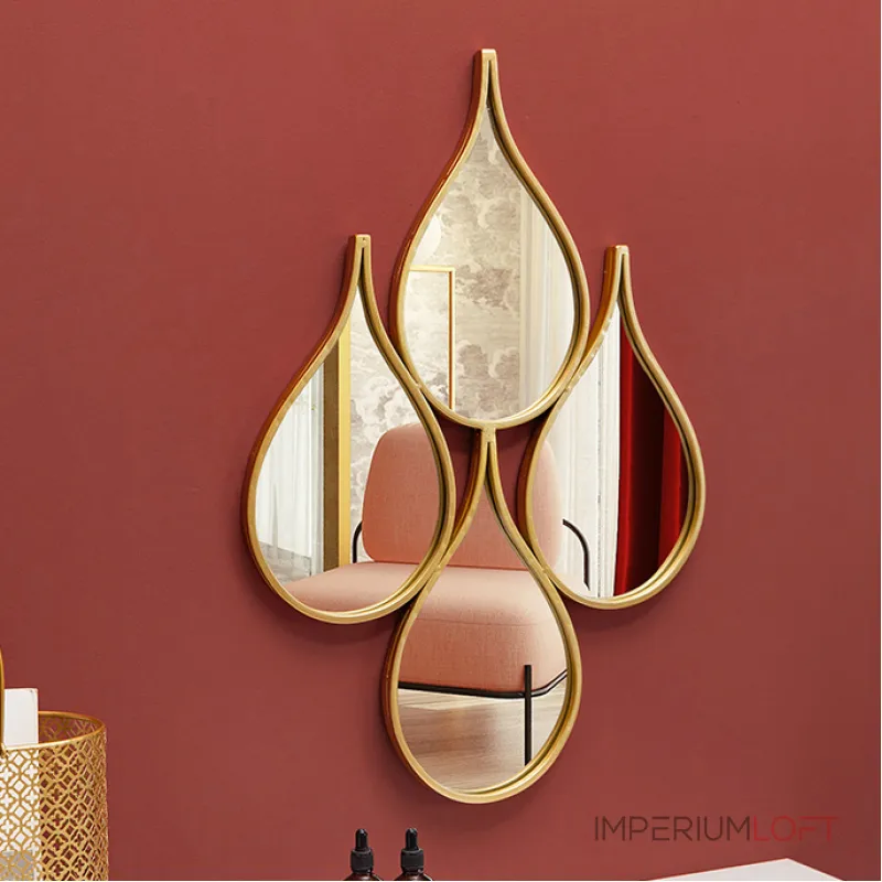 Дизайнерский настенный декор из зеркал LaLume-KKK00118 от ImperiumLoft Дизайнерский настенный декор из зеркал LaLume-KKK00118 от ImperiumLoft