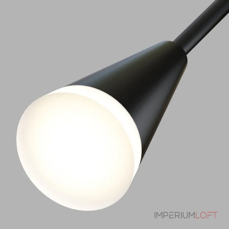 Люстра на штанге MILTON 6 Черный Люстра на штанге MILTON 6 Черный