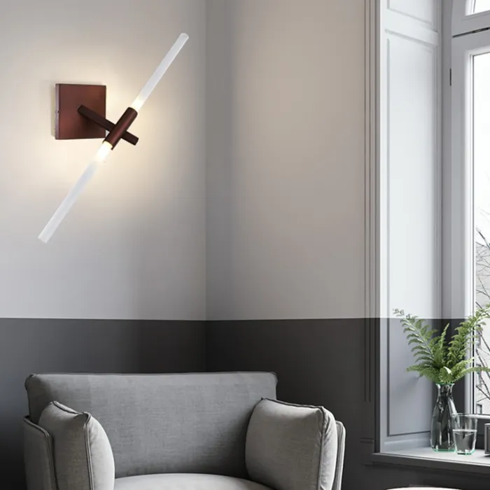 Настенное бра ANDES-WALL 2 Black от ImperiumLoft