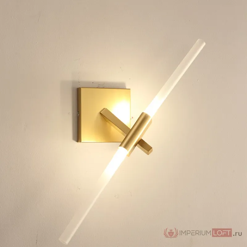 Настенное бра ANDES-WALL 2 Black от ImperiumLoft