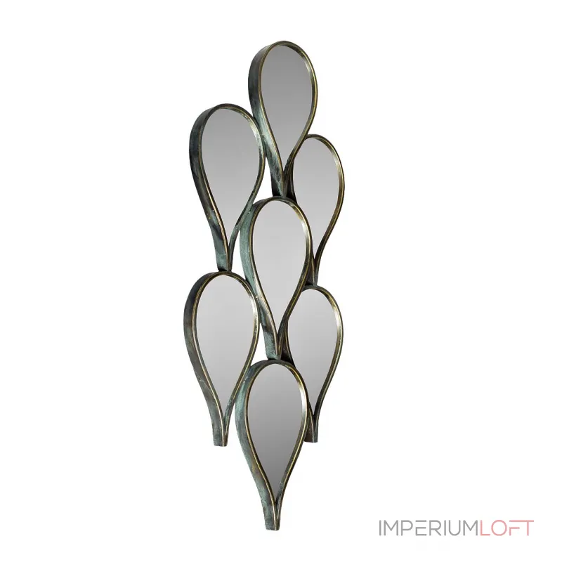 Свеча декоративная кремовая с серебром 103668640305 от ImperiumLoft