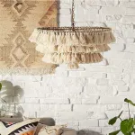 Подвесная люстра TASSEL Бежевый от ImperiumLoft