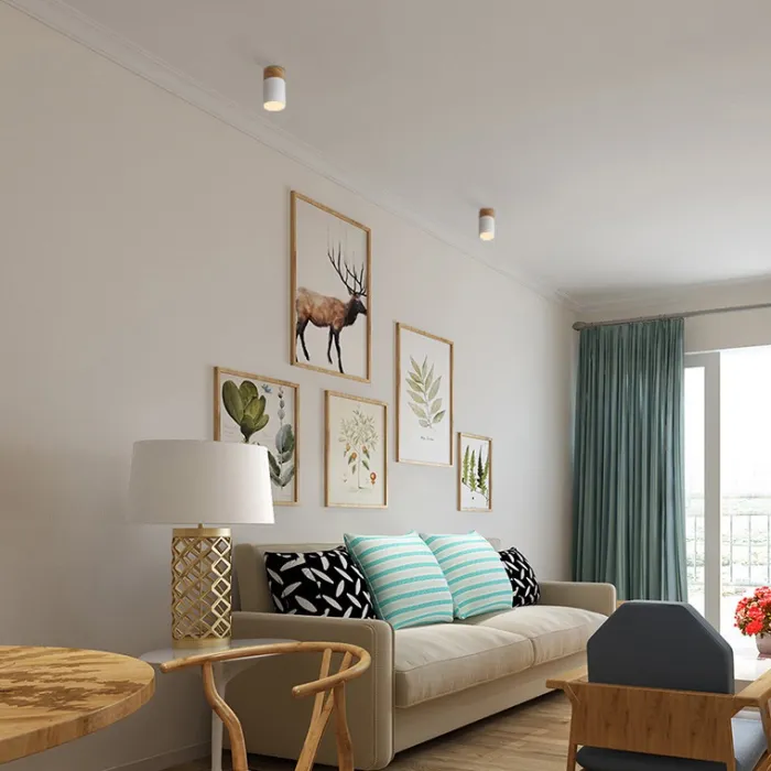 Потолочный светильник WOOD A от ImperiumLoft