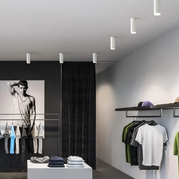 Потолочный светильник LINE H30 Black от ImperiumLoft