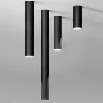 Потолочный светильник LINE H30 Black от ImperiumLoft