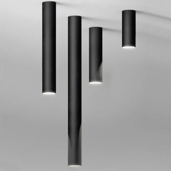 Потолочный светильник LINE H30 Black от ImperiumLoft