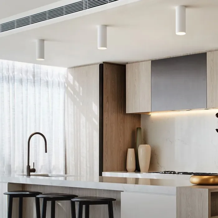 Потолочный светильник LINE H30 Black от ImperiumLoft