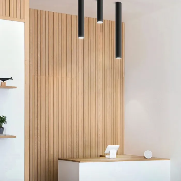 Потолочный светильник LINE H30 Black от ImperiumLoft
