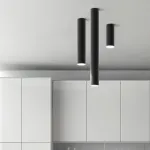 Потолочный светильник LINE H30 Black от ImperiumLoft