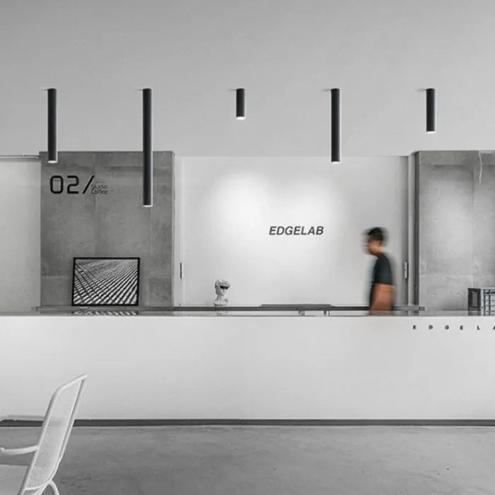 Потолочный светильник LINE H30 Black от ImperiumLoft