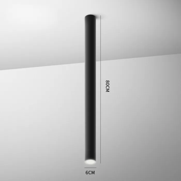 Потолочный светильник LINE H30 Black от ImperiumLoft