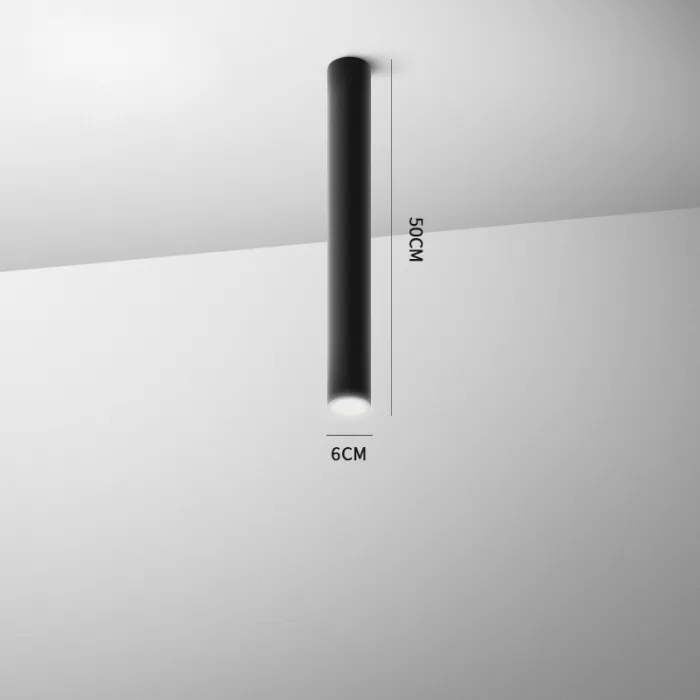Потолочный светильник LINE H30 Black от ImperiumLoft