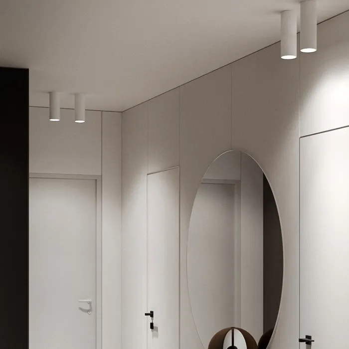 Потолочный светильник LINE H30 Black от ImperiumLoft