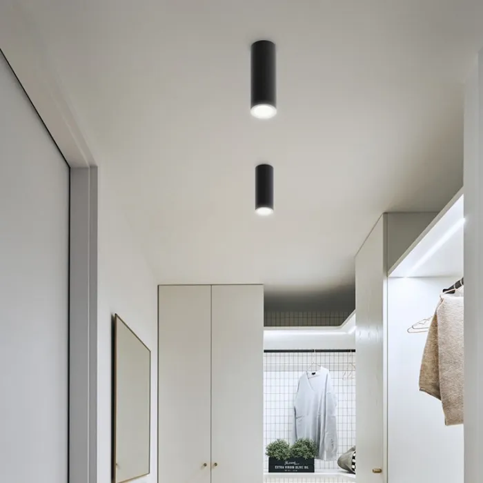 Потолочный светильник LINE H30 Black от ImperiumLoft