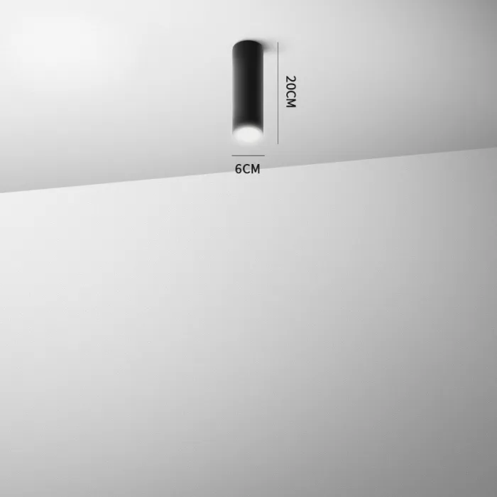Потолочный светильник LINE H30 Black от ImperiumLoft