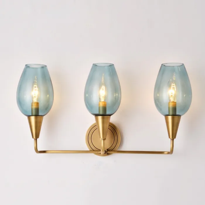 Настенный светильник VIOLA WALL 3 Blue от ImperiumLoft