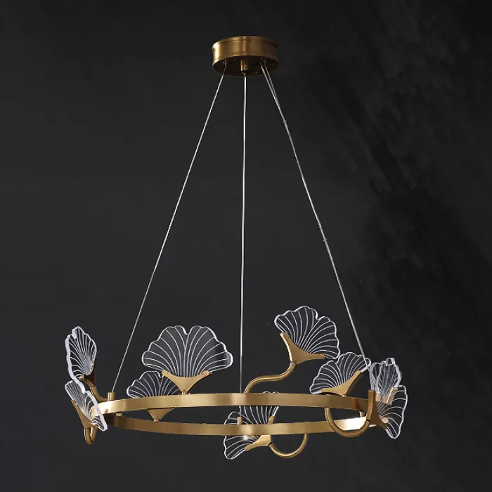 Светодиодная люстра с кольцевым каркасом SELVI B D70 от ImperiumLoft