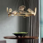 Светодиодная люстра с кольцевым каркасом SELVI B D100 от ImperiumLoft