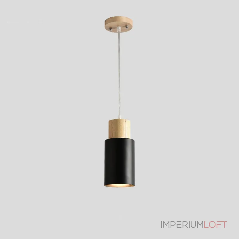 Подвесной светильник PIPE WOOD SHORT