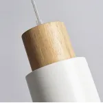 Подвесной светильник PIPE WOOD SHORT