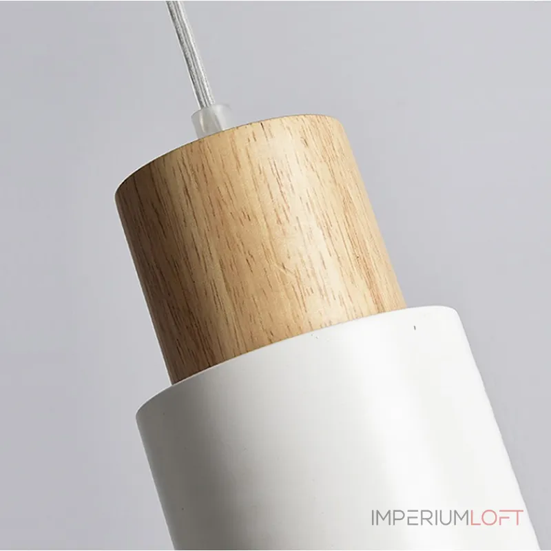 Подвесной светильник PIPE WOOD SHORT