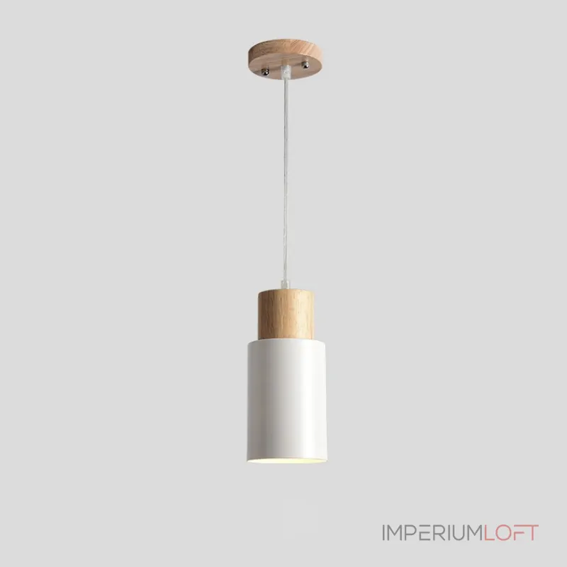 Подвесной светильник PIPE WOOD SHORT
