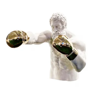 Дизайнерская скульптура боксер LaLume-SKT00127 