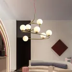 Подвесная люстра CURL Черный от ImperiumLoft