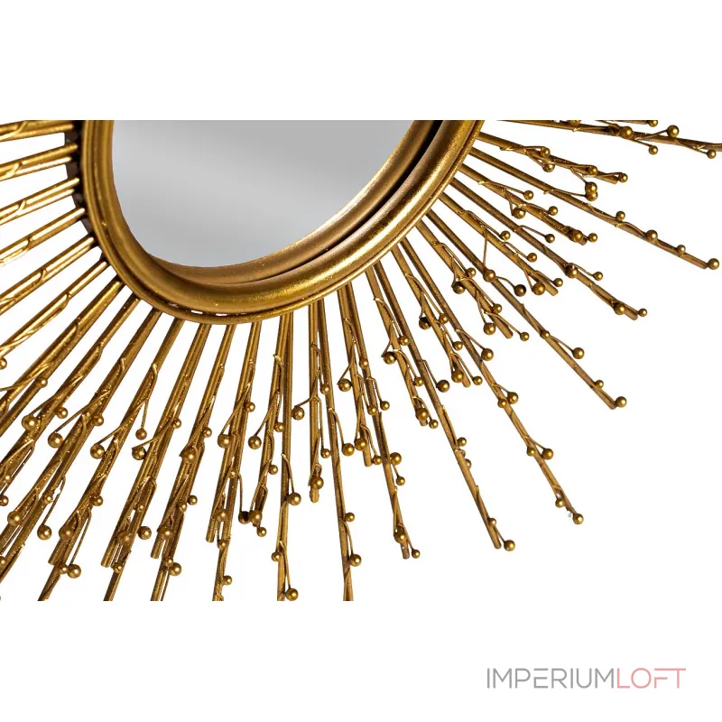 Столик журнальный черное стекло/золото 13RXET8083M-GOLD от ImperiumLoft