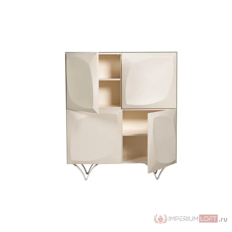 Комод Quadro высокий белый 58DB-CHH15873 от ImperiumLoft