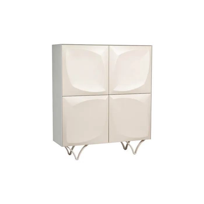 Комод Quadro высокий белый 58DB-CHH15873 от ImperiumLoft