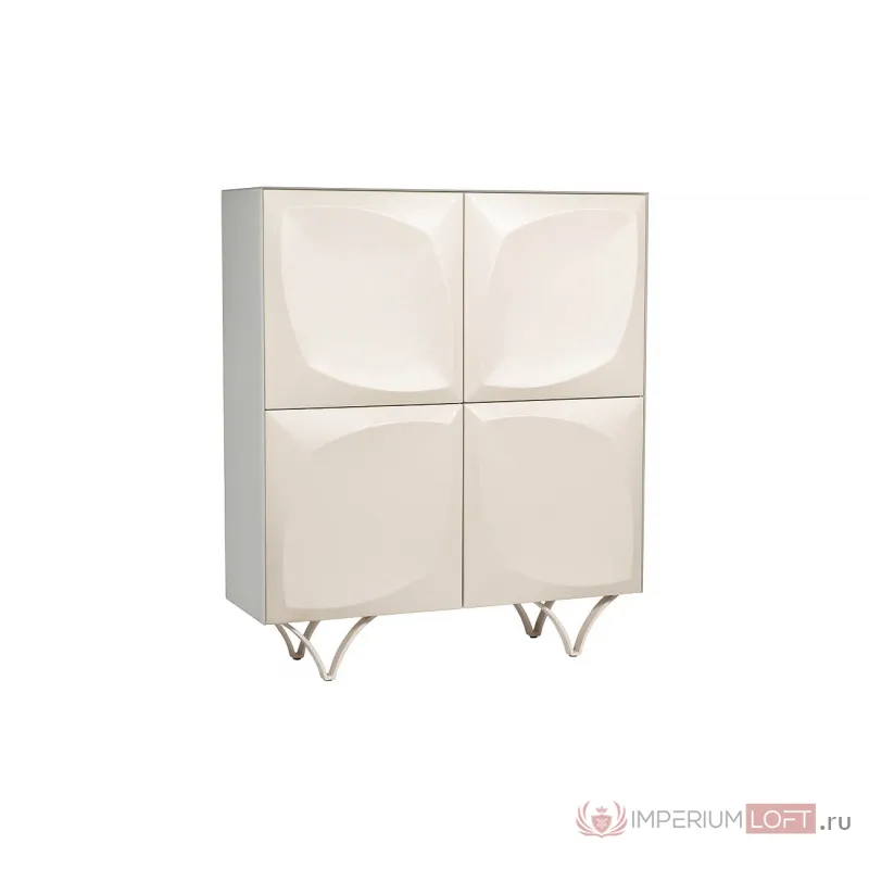 Комод Quadro высокий белый 58DB-CHH15873 от ImperiumLoft