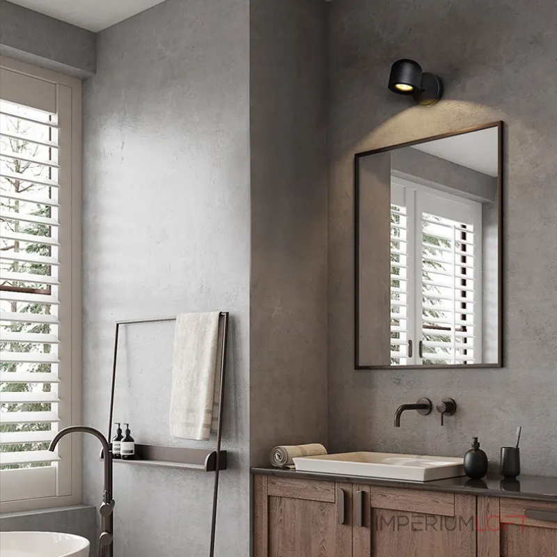 Настенный светильник TINY WALL L1 Black от ImperiumLoft Настенный светильник TINY WALL L1 Black от ImperiumLoft