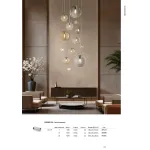 Плафон стеклянный Ideal Lux Mapa Mini 289786