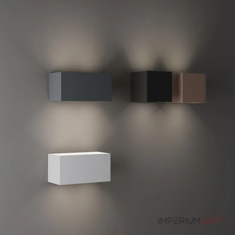 Уличный настенный светильник Ideal Lux Atom AP 366883