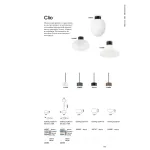 Уличный подвесной светильник Ideal Lux CLIO 326801